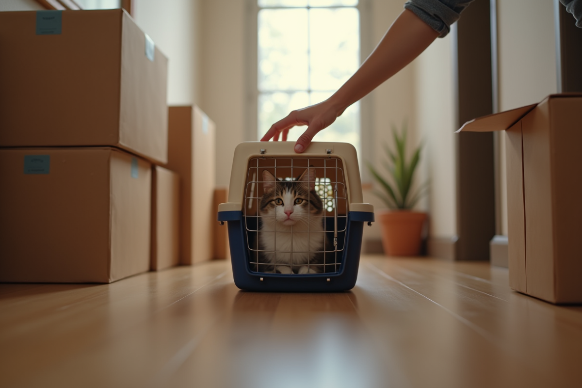 chat déménagement